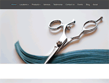 Tablet Screenshot of legacyhairstudios.com